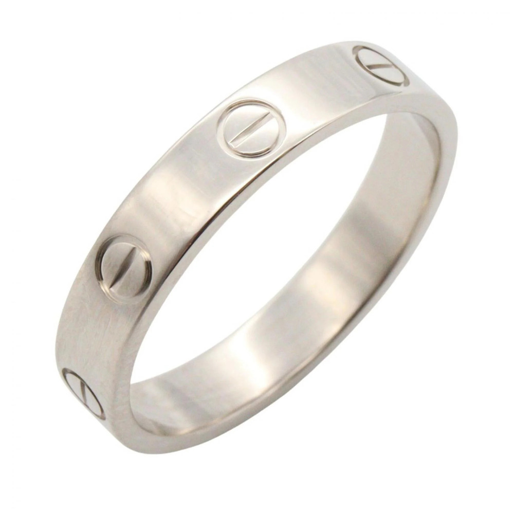 CARTIER 18k Silver Love Ring